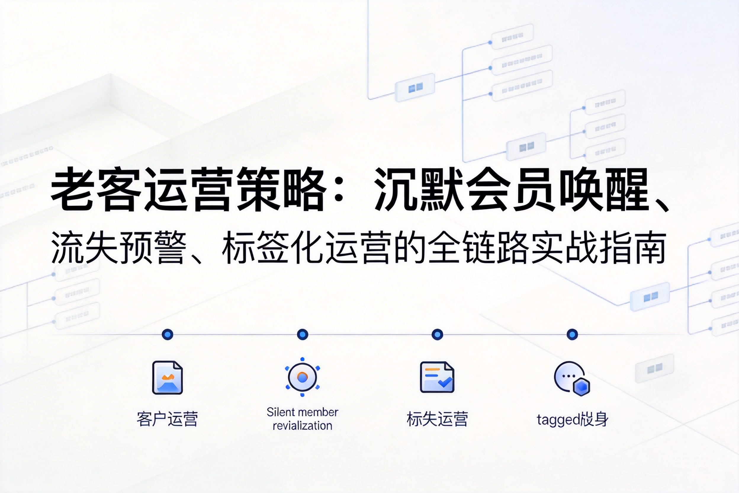 老客运营策略:沉默会员唤醒、流失预警、标签化运营的全链路实战指南