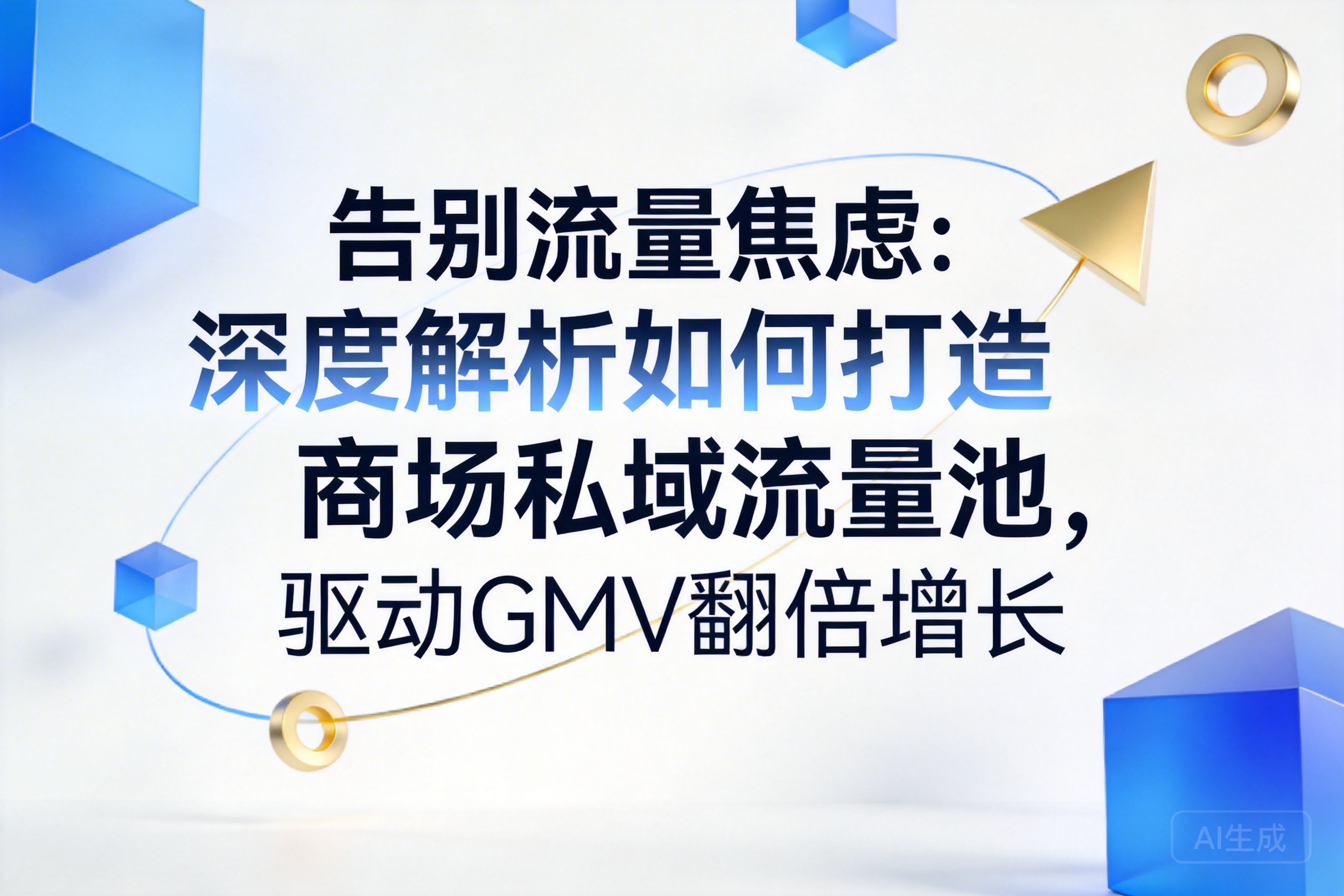 告别流量焦虑：深度解析如何打造商场私域流量池，驱动GMV翻倍增长