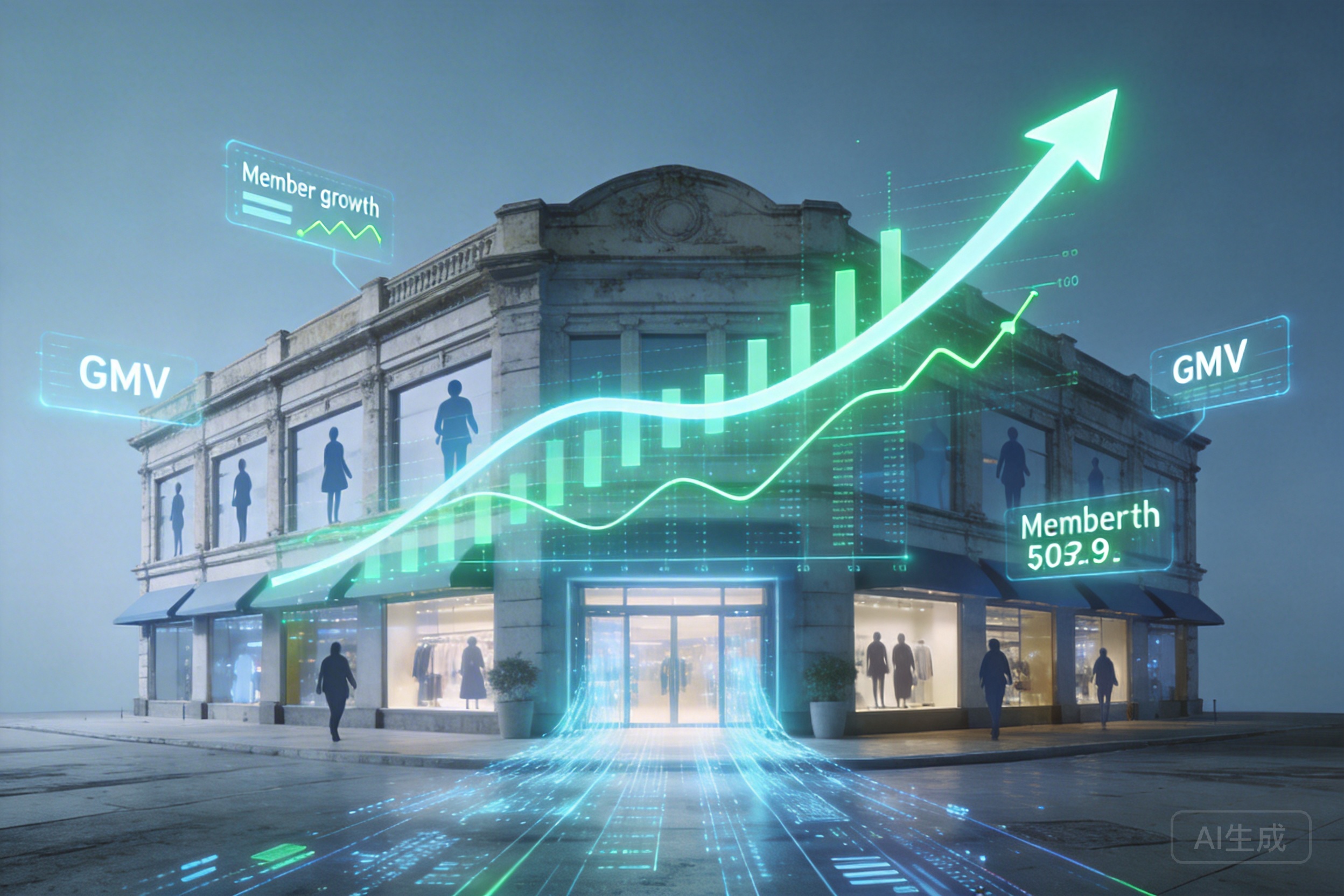 节庆大促内容编排：老旧商场用数据驱动私域，把客流变成GMV与会员增长