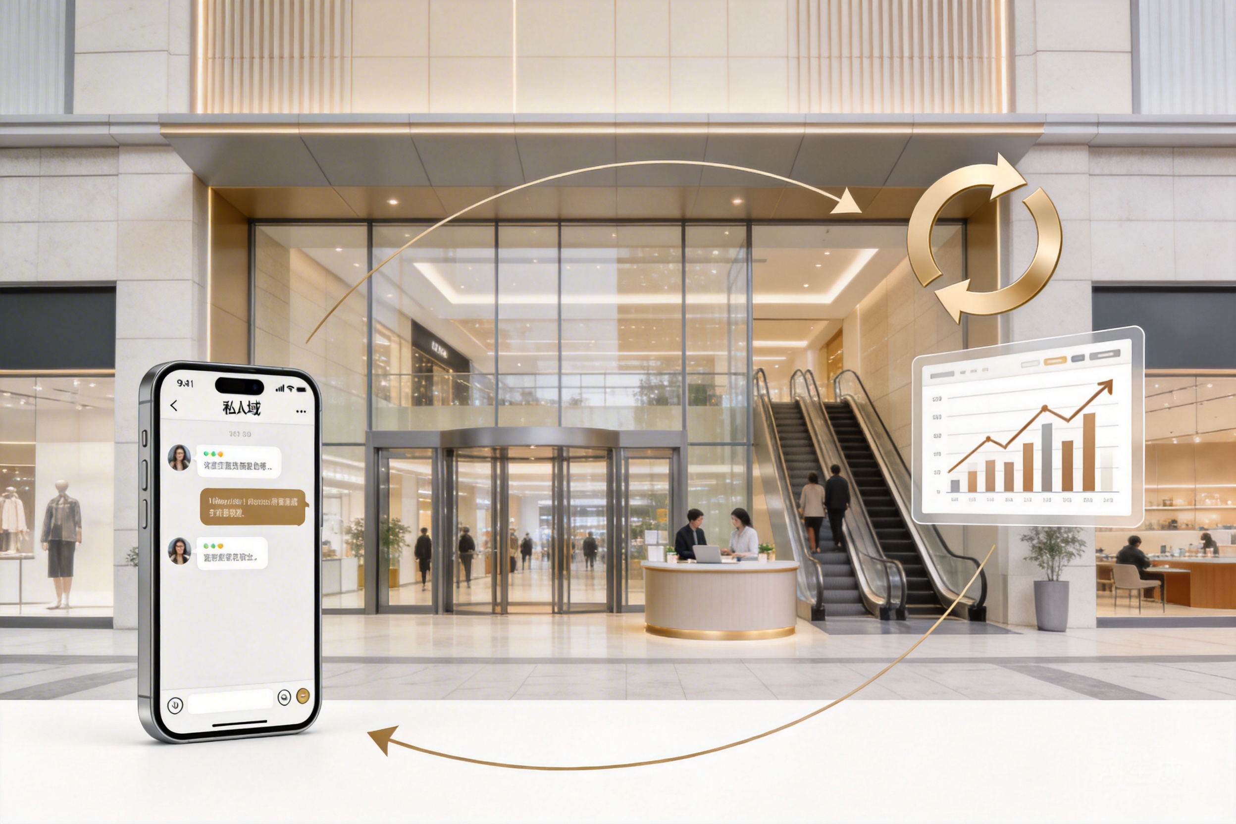 商场私域流量运营：从流量荒到业绩增长的数字化转型路径