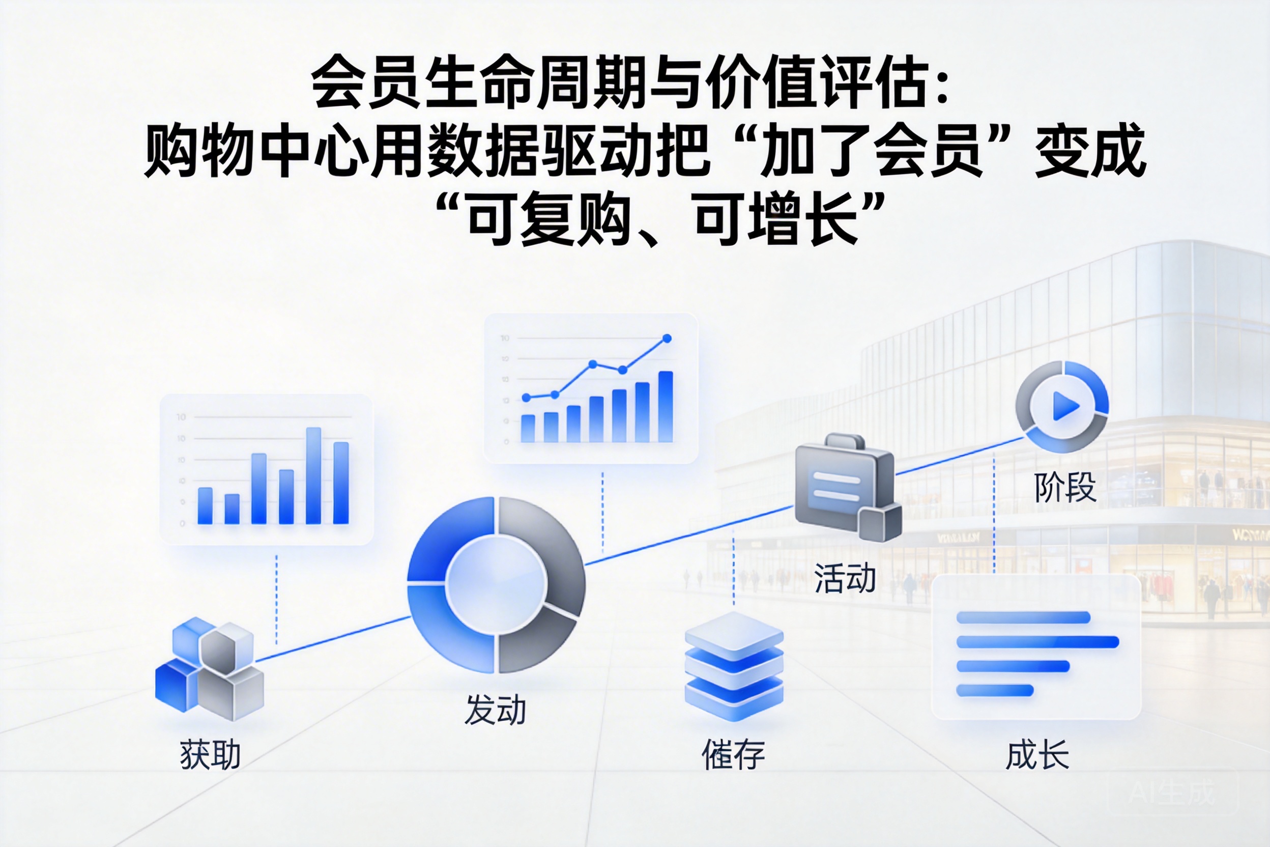 会员生命周期与价值评估：购物中心用数据驱动把“加了会员”变成“可复购、可增长”