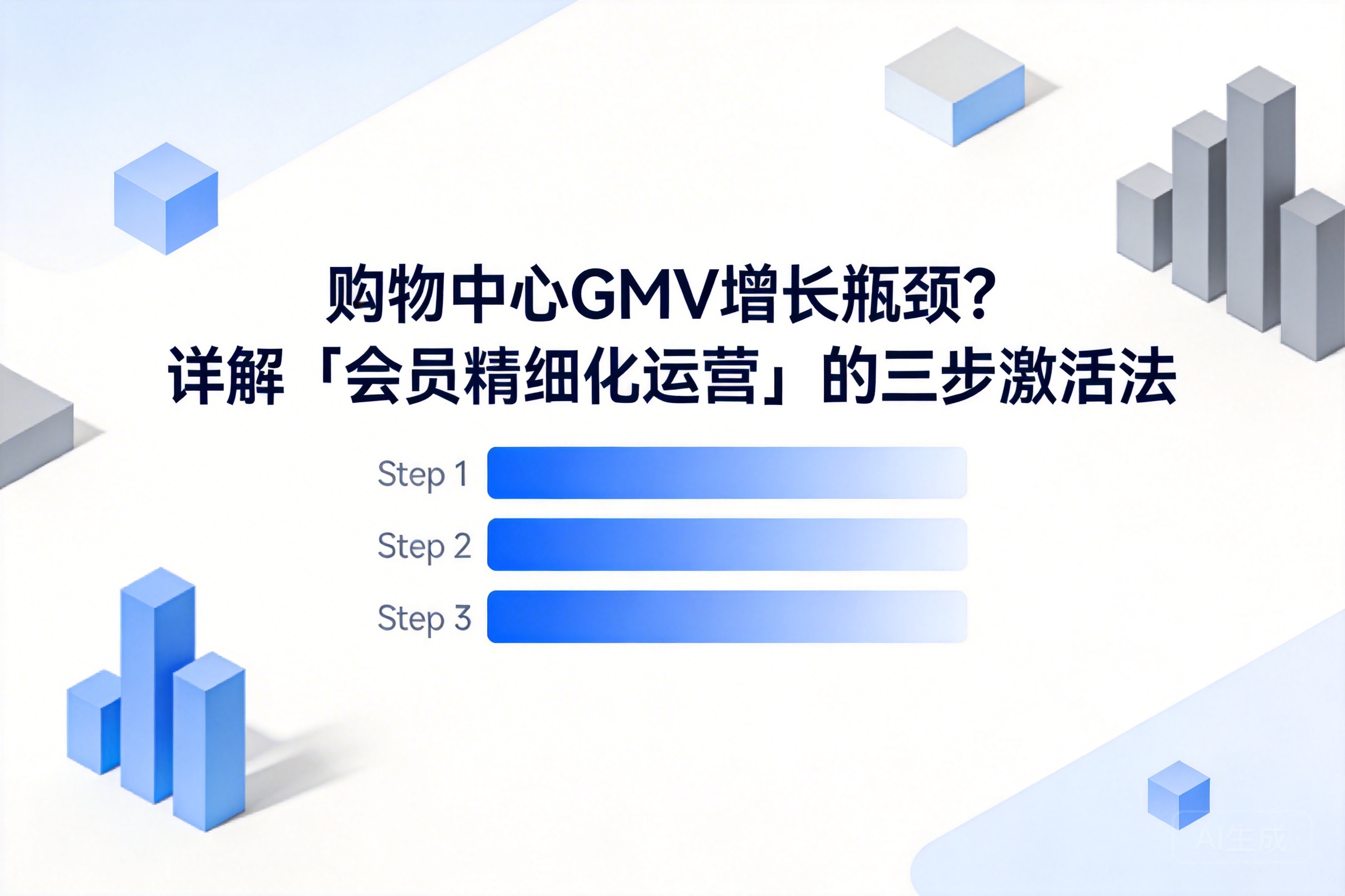 购物中心GMV增长瓶颈？详解「会员精细化运营」的三步激活法