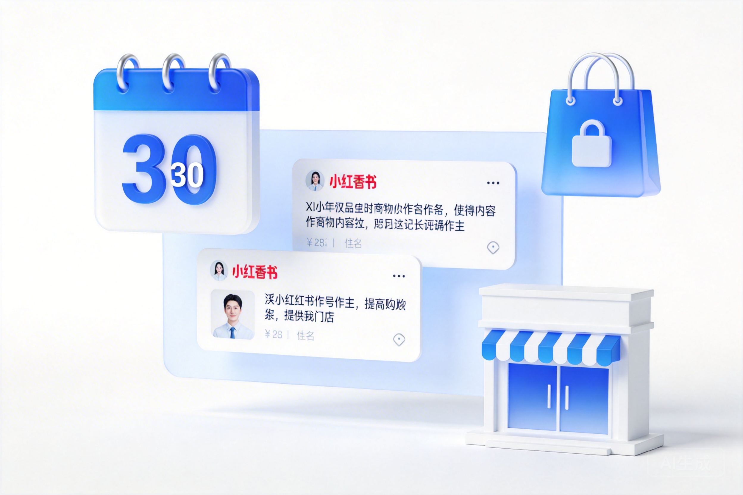 筹开项目小红书内容策划与发布全指南：30天引爆购物中心开业流量