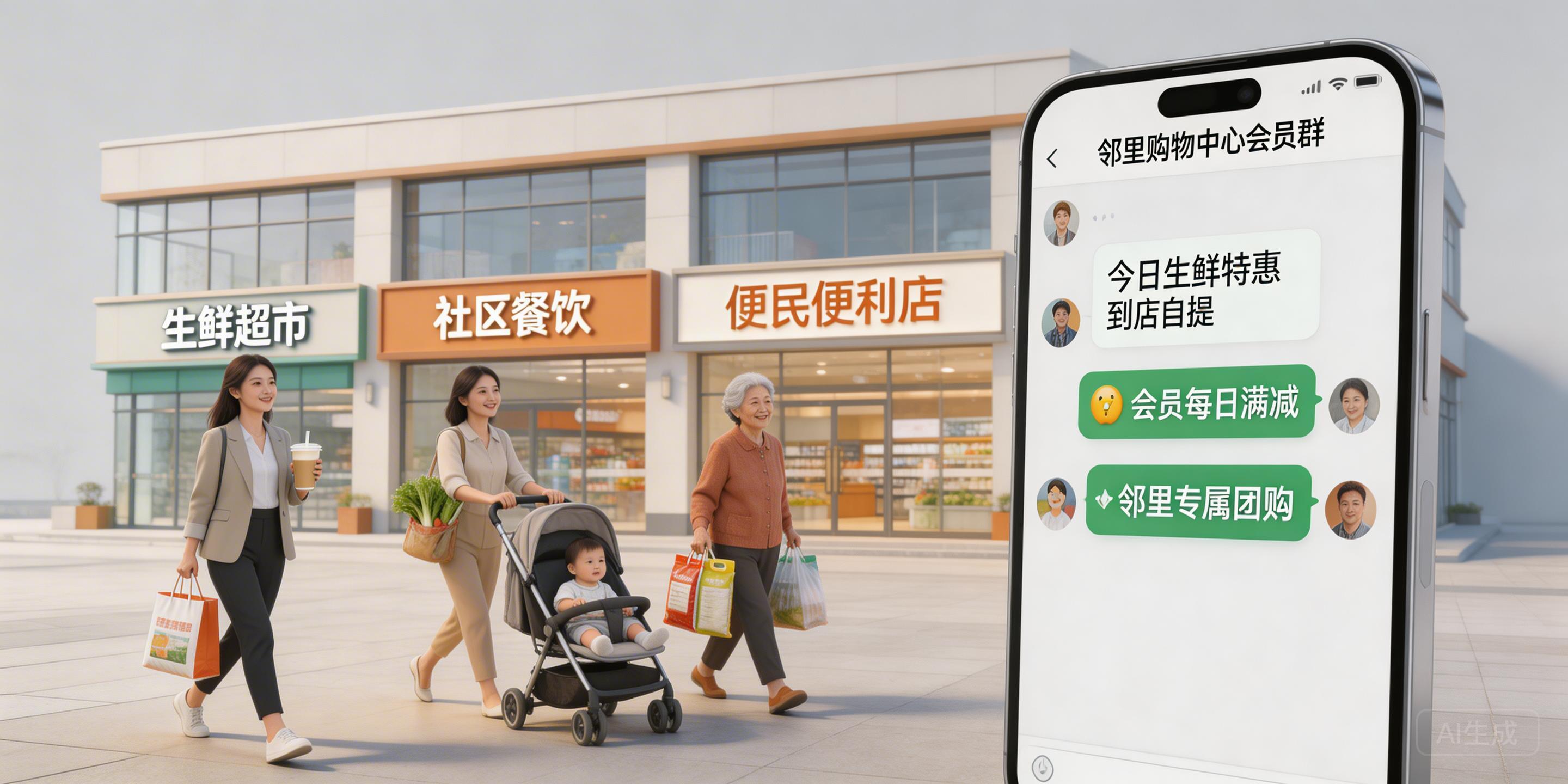 区域型购物中心，客单不高但高频刚需，还适合做私域吗？