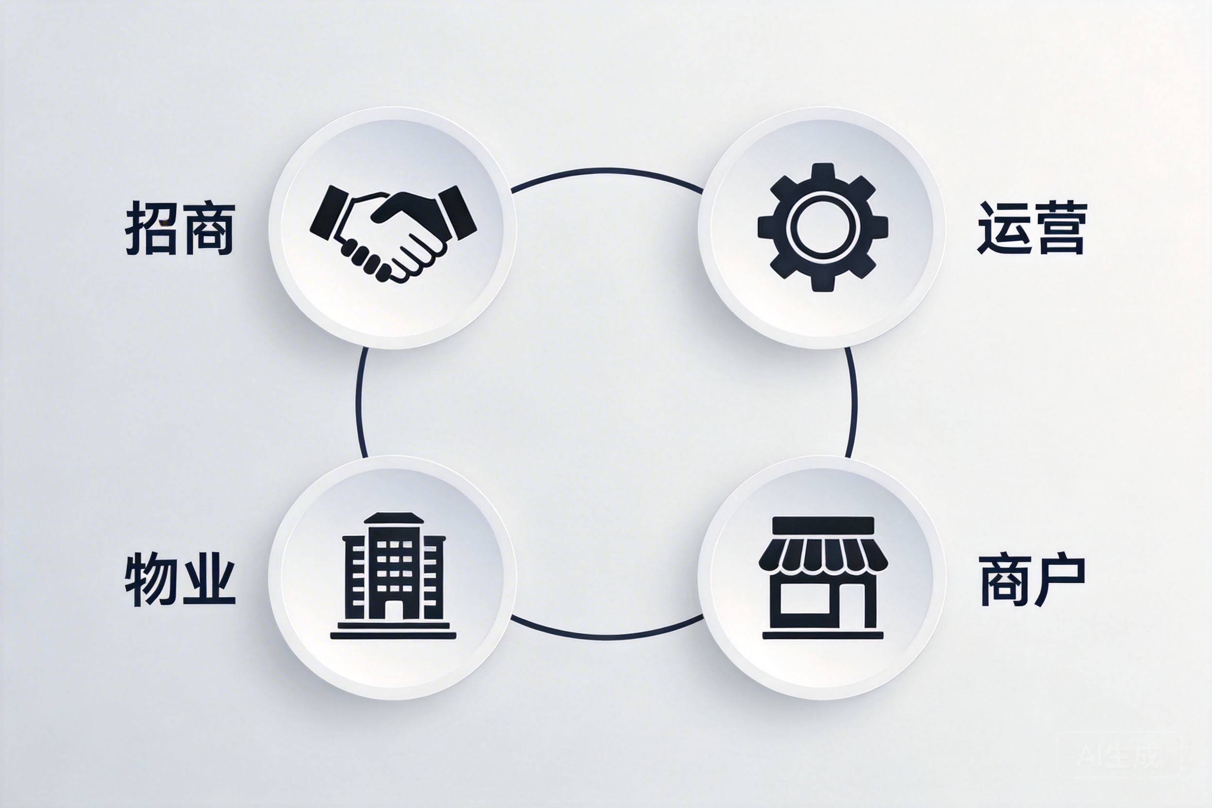 招商、运营、物业、商户在私域体系里的角色分别是什么？怎么协同才有效？