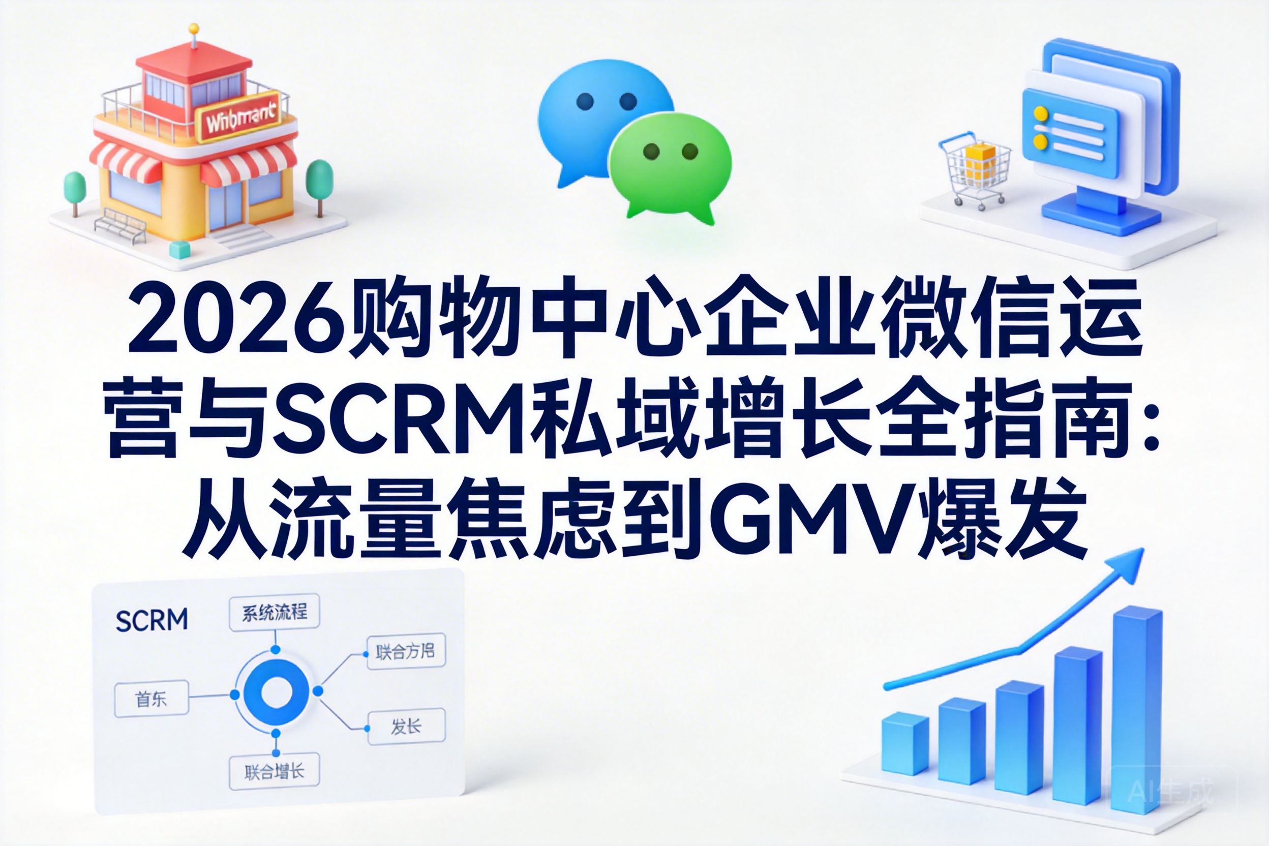 2026购物中心企业微信运营与SCRM私域增长全指南：从流量焦虑到GMV爆发