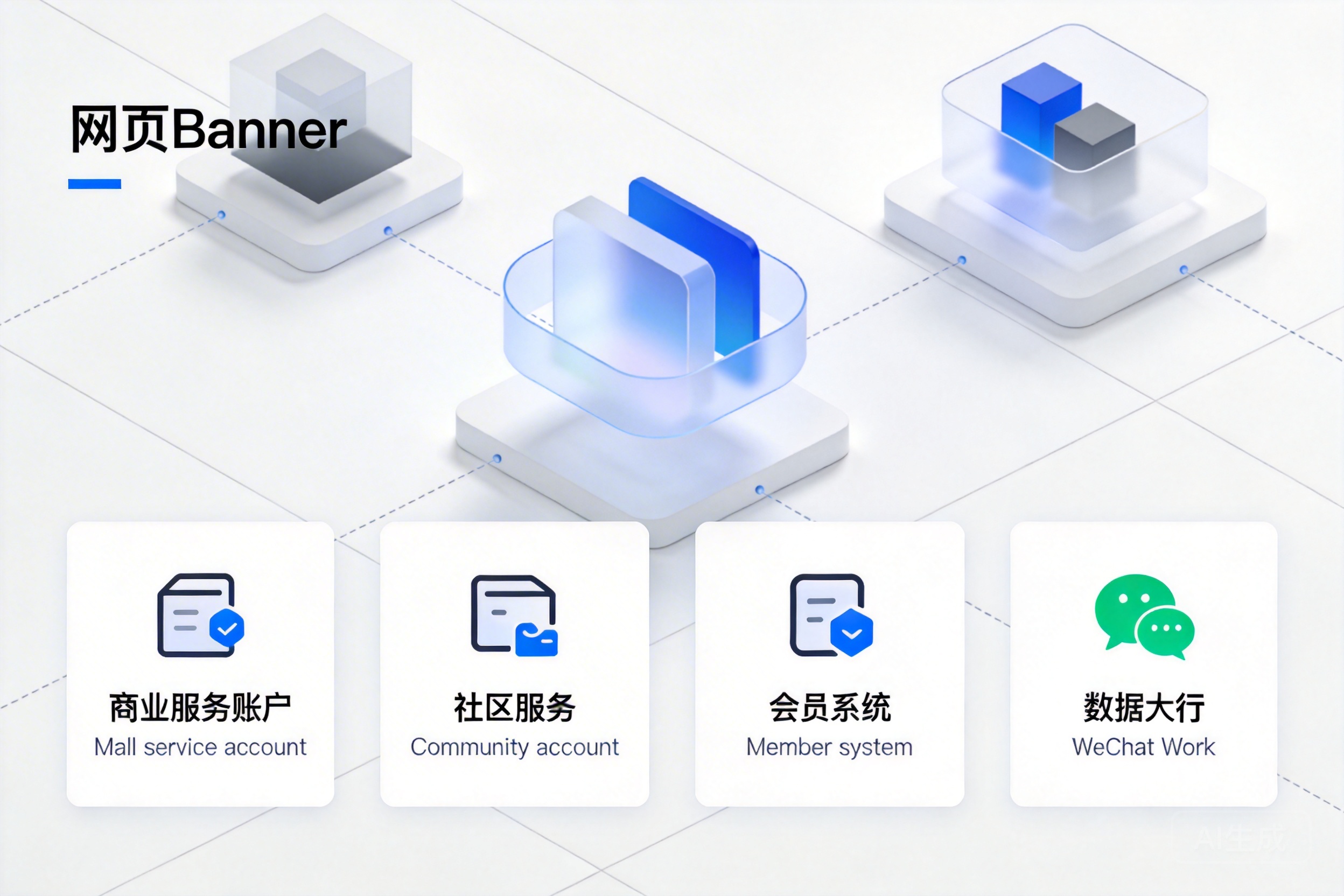 微信公众号矩阵：Mall 服务号、社区号对接会员体系与企微，让老商场改造的客流与GMV可量化增长